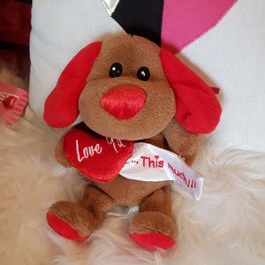 Stuffed Animal TEDDY DOG *Love You This Much!!! *